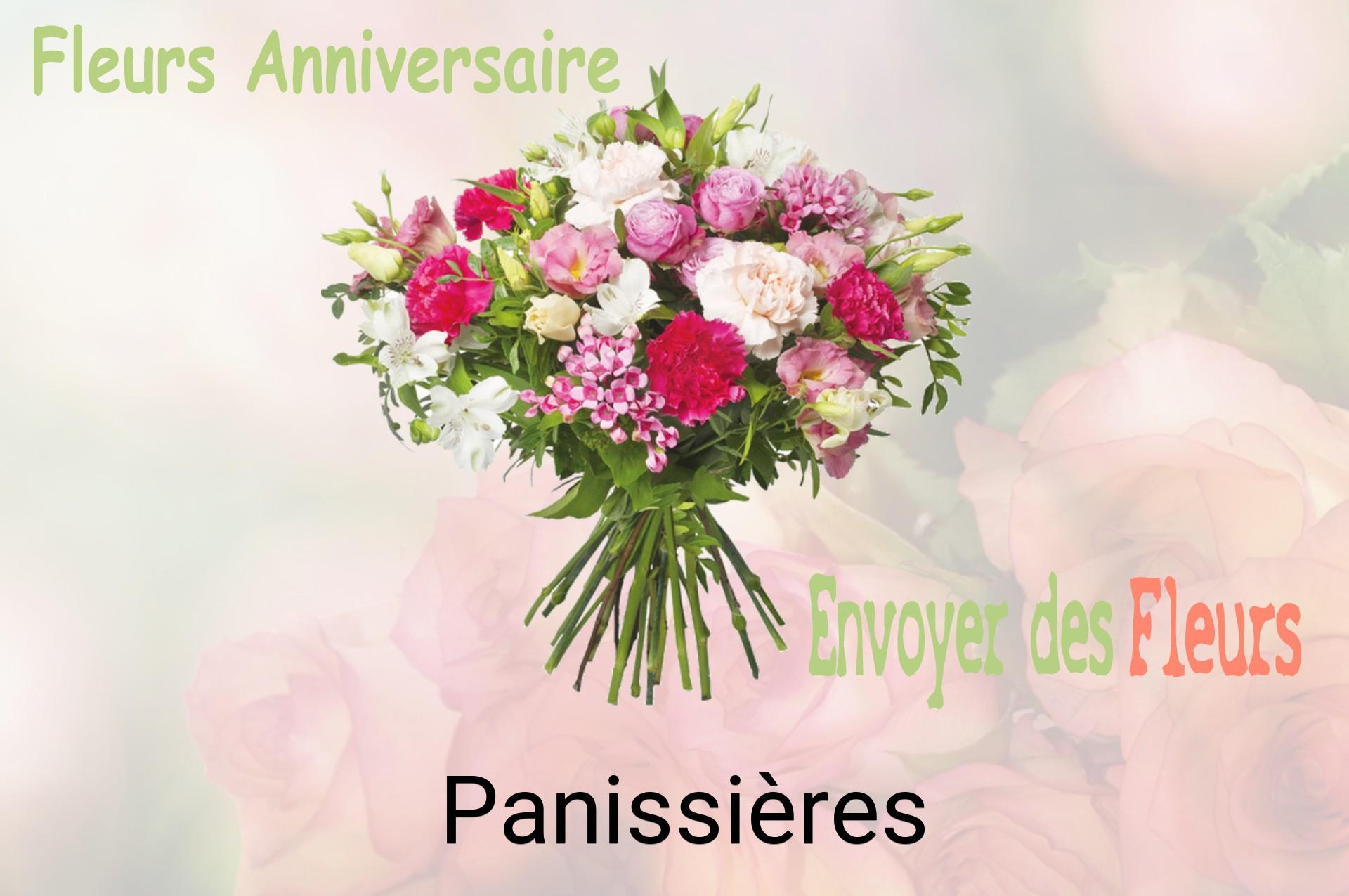 Bouquet de fleurs d’anniversaire livré à Panissières